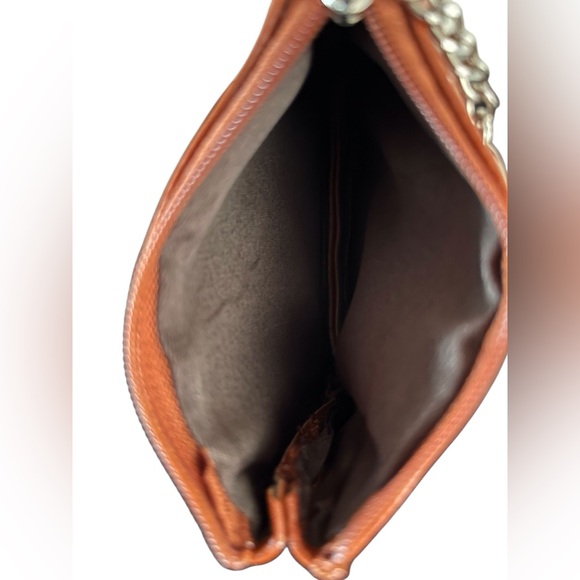 Upcycled Multi-Zip Key Pouch w/ Authentic Luxury Ribbon Detail - Picture 4 of 4